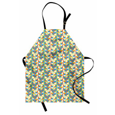 Stripes and Dots Pattern Apron