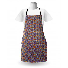 Retro Mesh Composition Apron