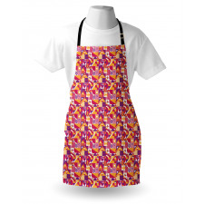 Contemporary Mosaic Motif Apron