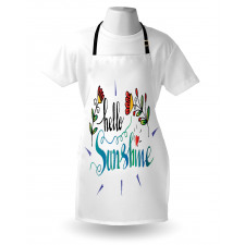 Hello Sunshine with Flower Apron