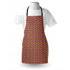 Abstract Folk Tile Apron