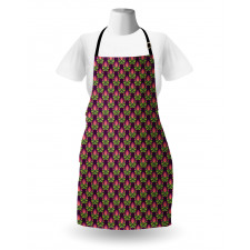 East European Folk Blossoms Apron