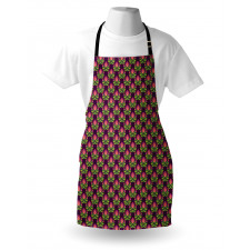 East European Folk Blossoms Apron