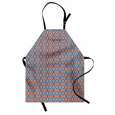 Vivid Ornament with Zig Zags Apron