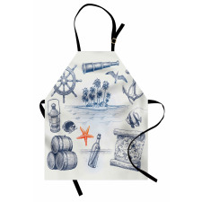 Adventure Tropical Island Apron