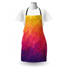 Watercolor Style Ombre Apron