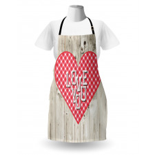 Valentines Day Themed Heart Apron