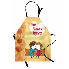 9 Years Together Apron