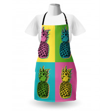 Colorful Summer Pop Art Apron