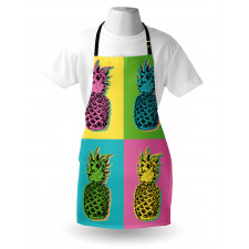 Colorful Summer Pop Art Apron