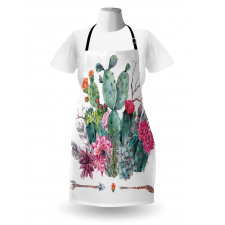 Bouquet in Boho Style Arrow Apron