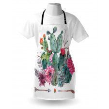 Bouquet in Boho Style Arrow Apron