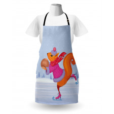 Skating Animal with a Nut Apron