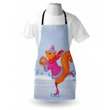 Skating Animal with a Nut Apron