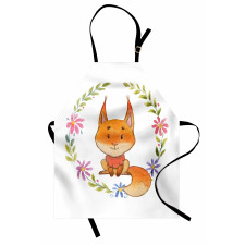 Forest Friend Floral Apron