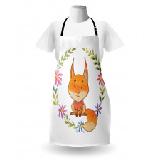 Forest Friend Floral Apron