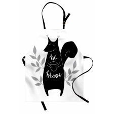 Be Brave Words Inspiration Apron