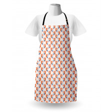 Animals Eating Ice Cream Apron