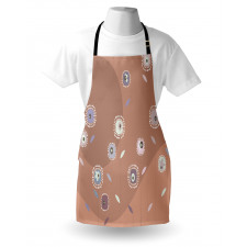 Funky Dandelion Flowers Apron