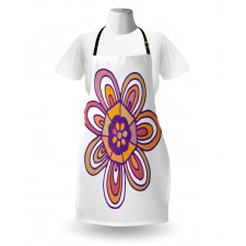 7 Petal Lonely Flower Apron