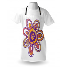 7 Petal Lonely Flower Apron