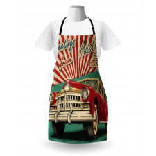 Retro American Classical Car Apron