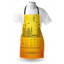 Minimal Texas Linear Skyline Apron