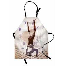 Pop Art Vintage Retro Style Apron