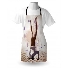 Pop Art Vintage Retro Style Apron