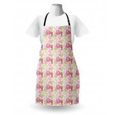 Rose Bouquetnd SakurTree Apron