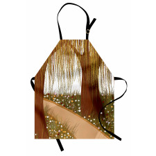 Cartoon Weeping Braches Apron