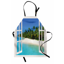 Paradise Island Palm Tree Apron