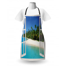 Paradise Island Palm Tree Apron