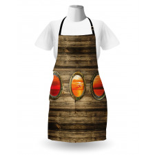 Rustic Wooden Ship Apron