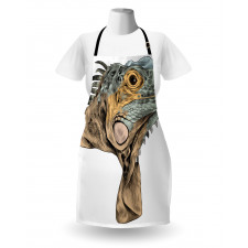 Animal Portrait Flappy Neck Apron