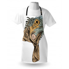 Animal Portrait Flappy Neck Apron