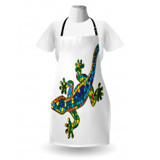 Mosaic Style Stained Glass Apron