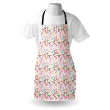 Angular Tribal Motifs Apron