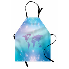 Bokeh Style Dots Wold Apron