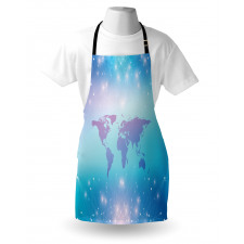 Bokeh Style Dots Wold Apron