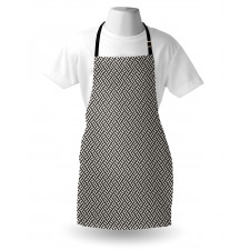 Interlacing Stripes Maze Apron