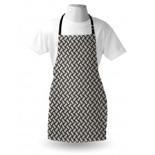 Adjacent Diamond Motifs Apron