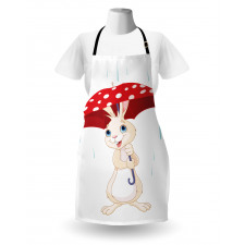 Little Animal with Umbrella Apron