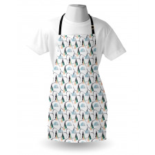 Winter Forest Christmas Snow Apron