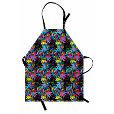 Sixties Colorful Cartoon Apron