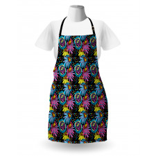 Sixties Colorful Cartoon Apron