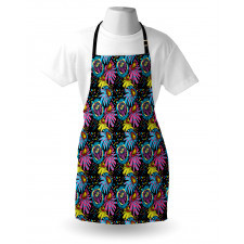 Sixties Colorful Cartoon Apron