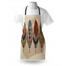 Hand Drawn Quills Native Apron