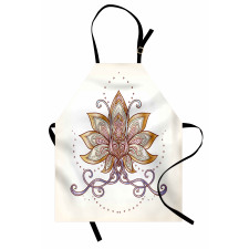 Flowers Motif Apron