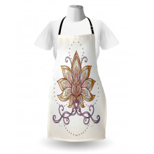 Flowers Motif Apron